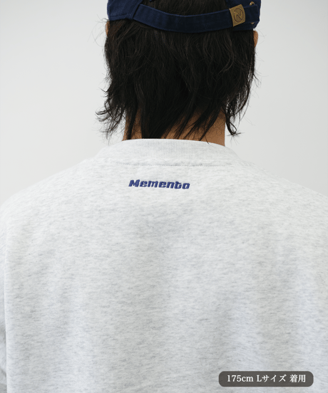 【Gray】logo sweat