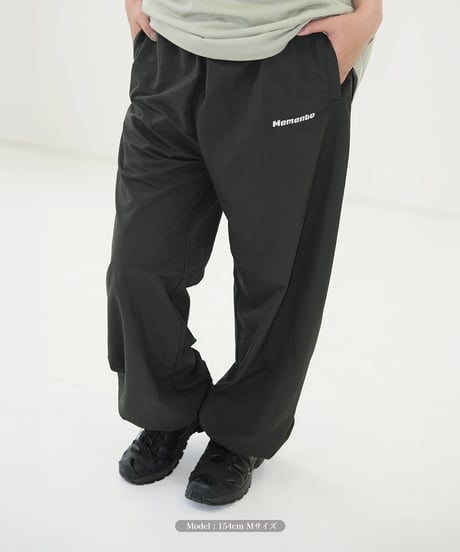 【Khaki】nylon track pants