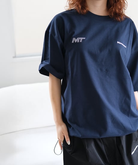 【Navy】M/T logo tee