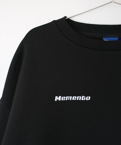 【Black】logo sweat