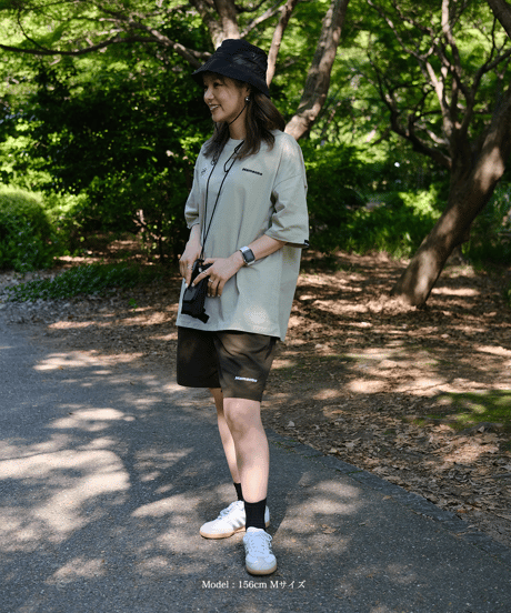 【Khaki】撥水加工 nylon shorts
