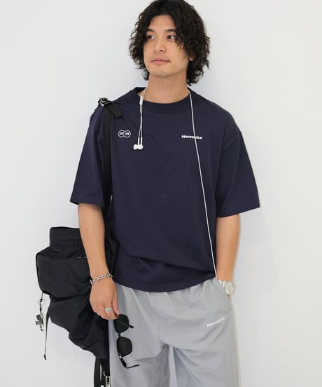 【Navy】city life tee