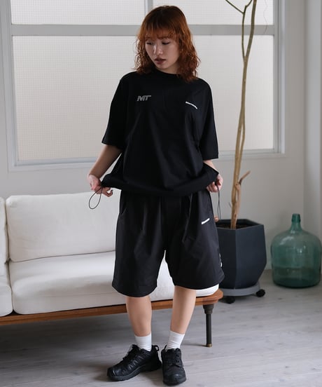 【Black】M/T logo tee