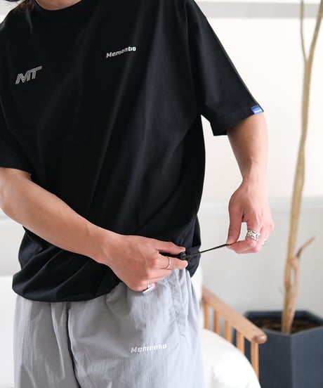 【Black】M/T logo tee