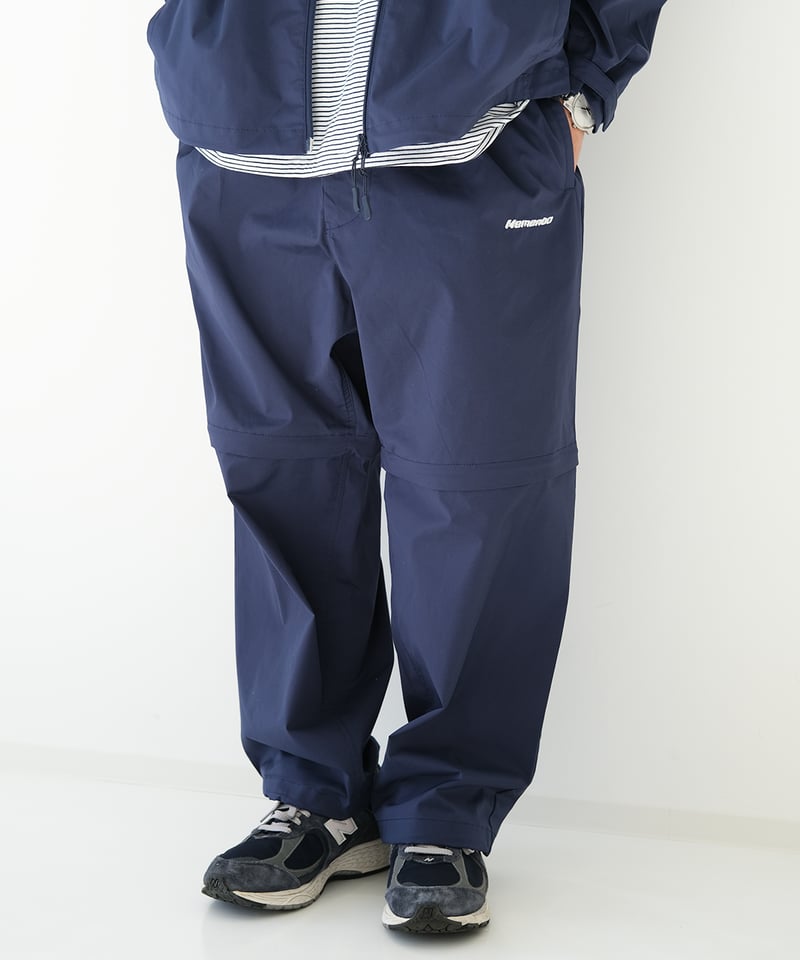 MARK & LONA ナイロンセットアップ　撥水　2way ネイビー MARK & LONA ナイロンセットアップ 撥水 2way ネイビー MARK & LONA