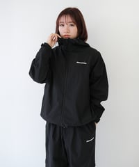 【Black】撥水加工＆2WAY Nylon Jacket