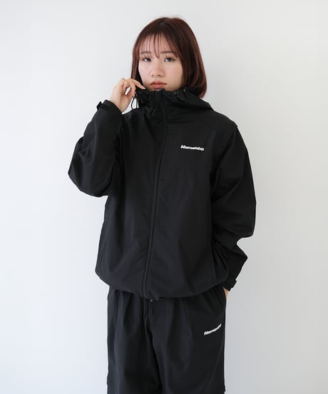 【Black】撥水加工＆2WAY Nylon Jacket
