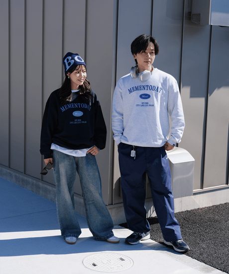 【Gray】College Sweat