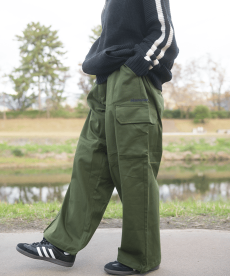 【Khaki】Snow cargo pants