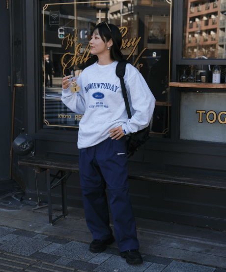【Gray】College Sweat