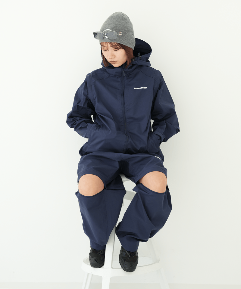 Navy】撥水加工＆2WAY Nylon Pants | Memento