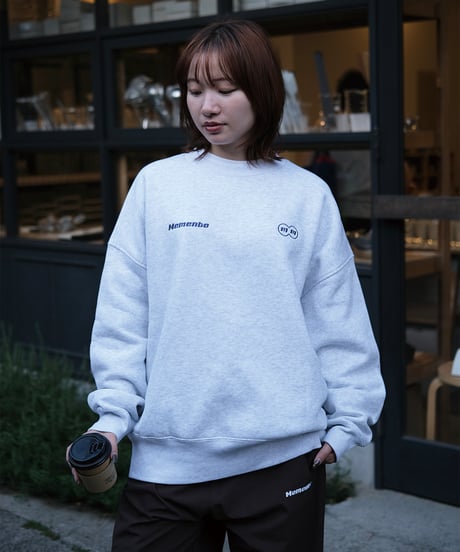 【Gray】logo sweat