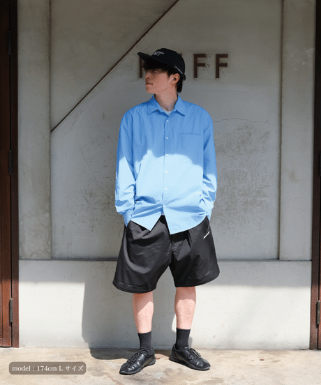 【撥水加工】Recycled Nylon Shirt