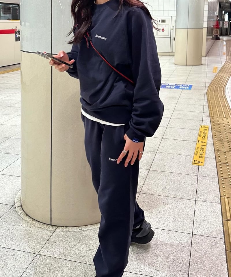 NDX ラグランスウェット　ネイビー ndx（エヌディーエックス）の「ndx RaglanSweat（スウェット）」 - WEAR