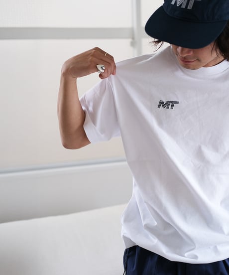 【White】M/T logo tee
