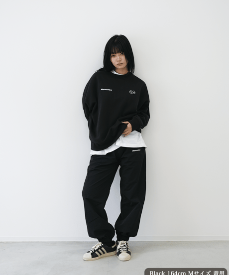 【Black】logo sweat