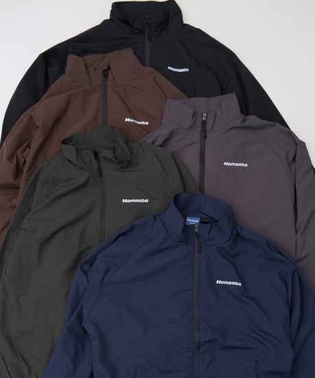【Charcoal】nylon track jacket