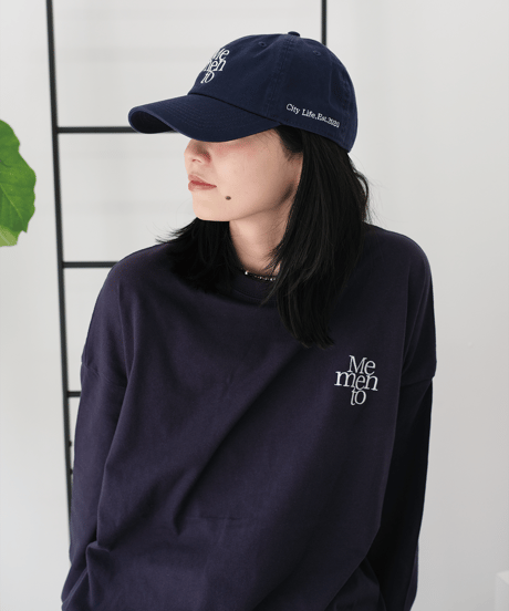 【3Color】emblem cap