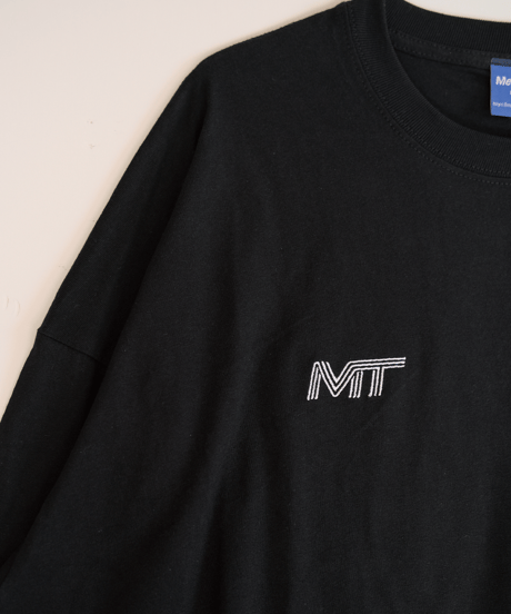 【Black】M/T logo L/S tee