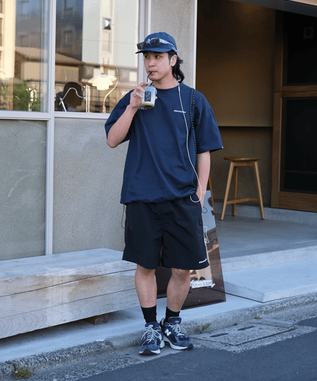 【Navy】M/T logo tee