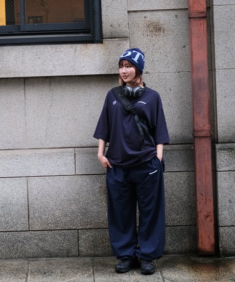 【Navy】city life tee