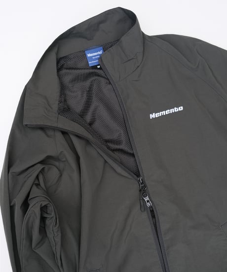 【Khaki】nylon track jacket