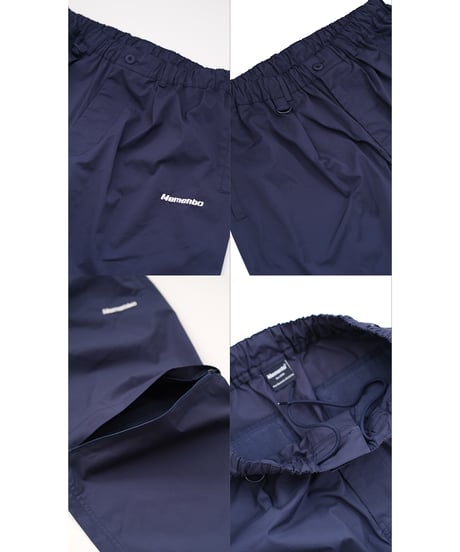 【Navy】撥水加工＆2WAY Nylon Pants