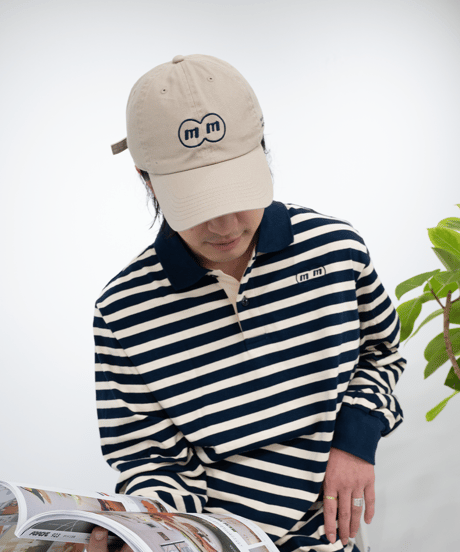 【3Color】刺繍 logo cap
