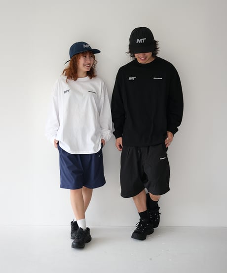 【White】M/T logo L/S tee