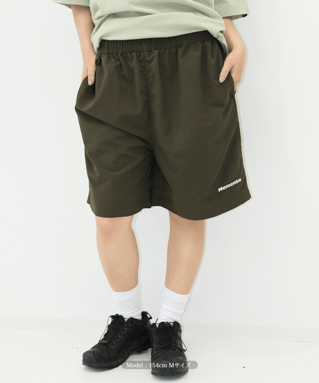 【Khaki】撥水加工 nylon shorts