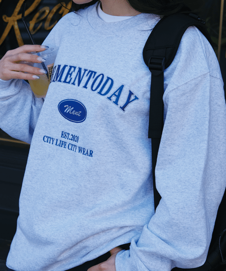 【Gray】College Sweat
