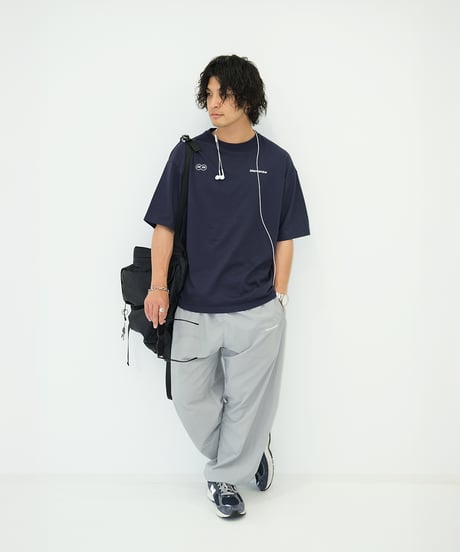 【Navy】city life tee