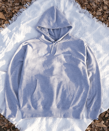 【Gray】logo hoodie
