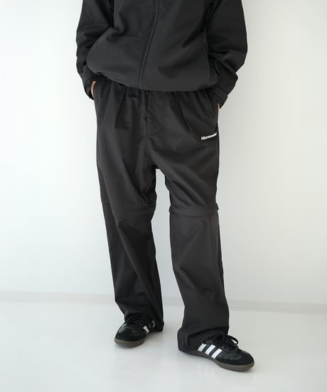 【Black】撥水加工＆2WAY Nylon Pants