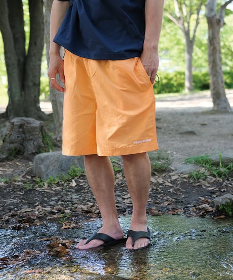 【Orange】撥水加工 nylon shorts