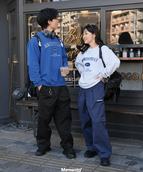 【Gray】College Sweat