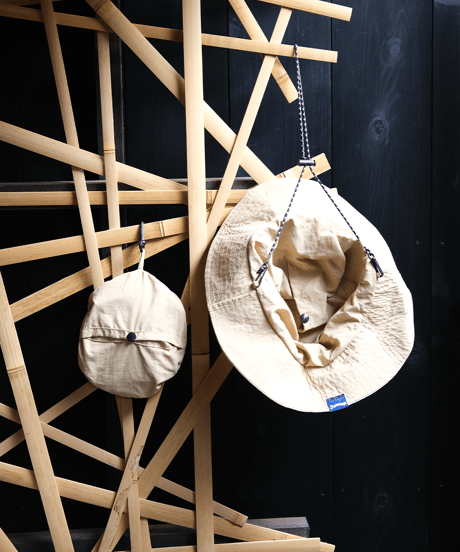 【4Color】UV&撥水加工 nylon bucket hat