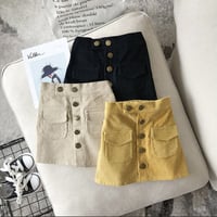 コーデュロイスカート