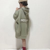NOT FRONTロングトレーナー