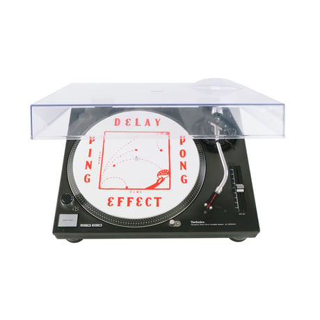CHALKBOY x astrollage 12" SLIPMAT DELAY（WHITE & RED）
