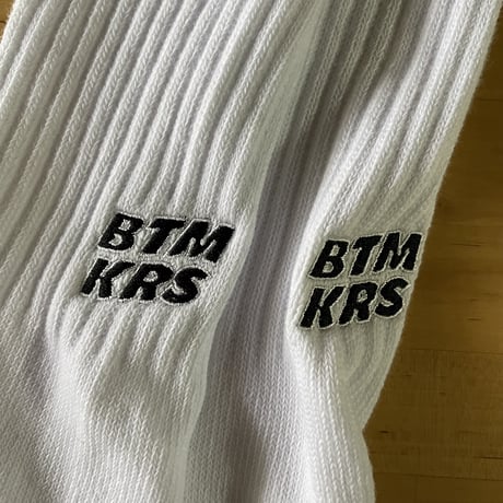 BTMKRS LOGO SOX（刺繍：BLACK）