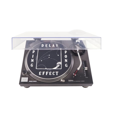 CHALKBOY x astrollage 12" SLIPMAT DELAY（BLACK & WHITE）