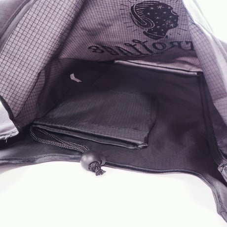 astrollage  SHOPPING BAG BLACK（ink: WHITE）