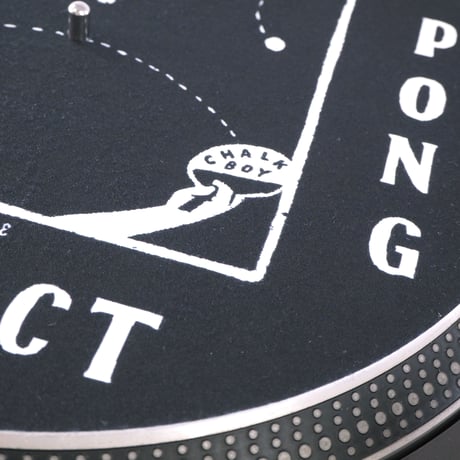 CHALKBOY x astrollage 12" SLIPMAT DELAY（BLACK & WHITE）
