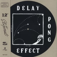 CHALKBOY x astrollage 12" SLIPMAT DELAY（BLACK & WHITE）