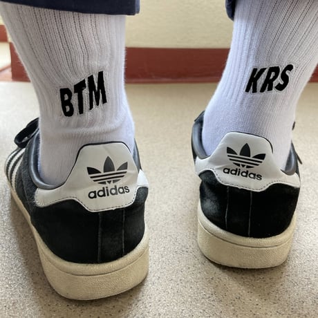 BTMKRS SEPARATE SOX（刺繍：BLACK）