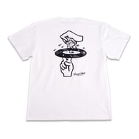 Fresh Pack T-SHIRTS WHITE（ink: BLACK）