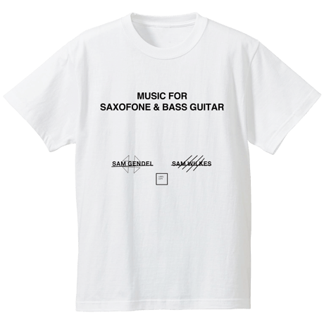 SAM GENDEL & SAM WILKES / Music For Saxofone & Bass Guitar CD + T-shirts SET