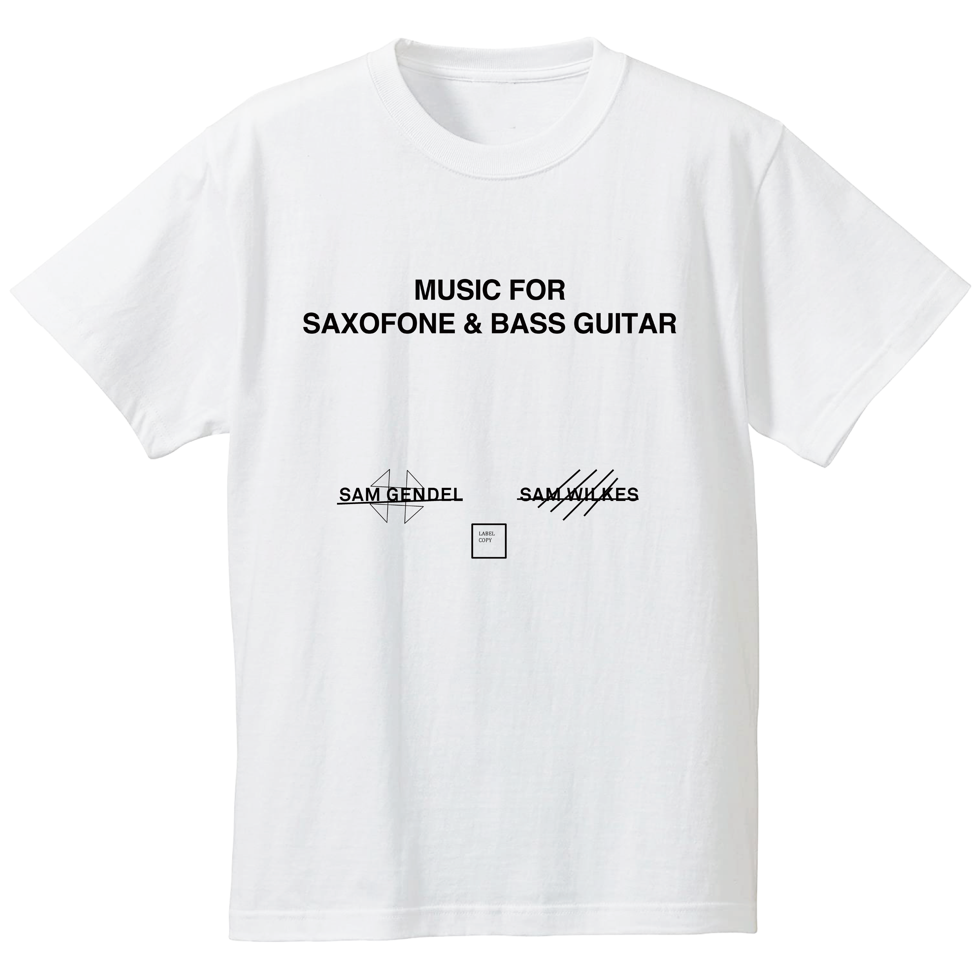 TOUR Tシャツ sam gendel & sam wilkes SAM GENDEL & SAM WILKES / Music For Saxofone &