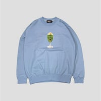 LONELY論理SPOT CREAM SODA CREW NECK